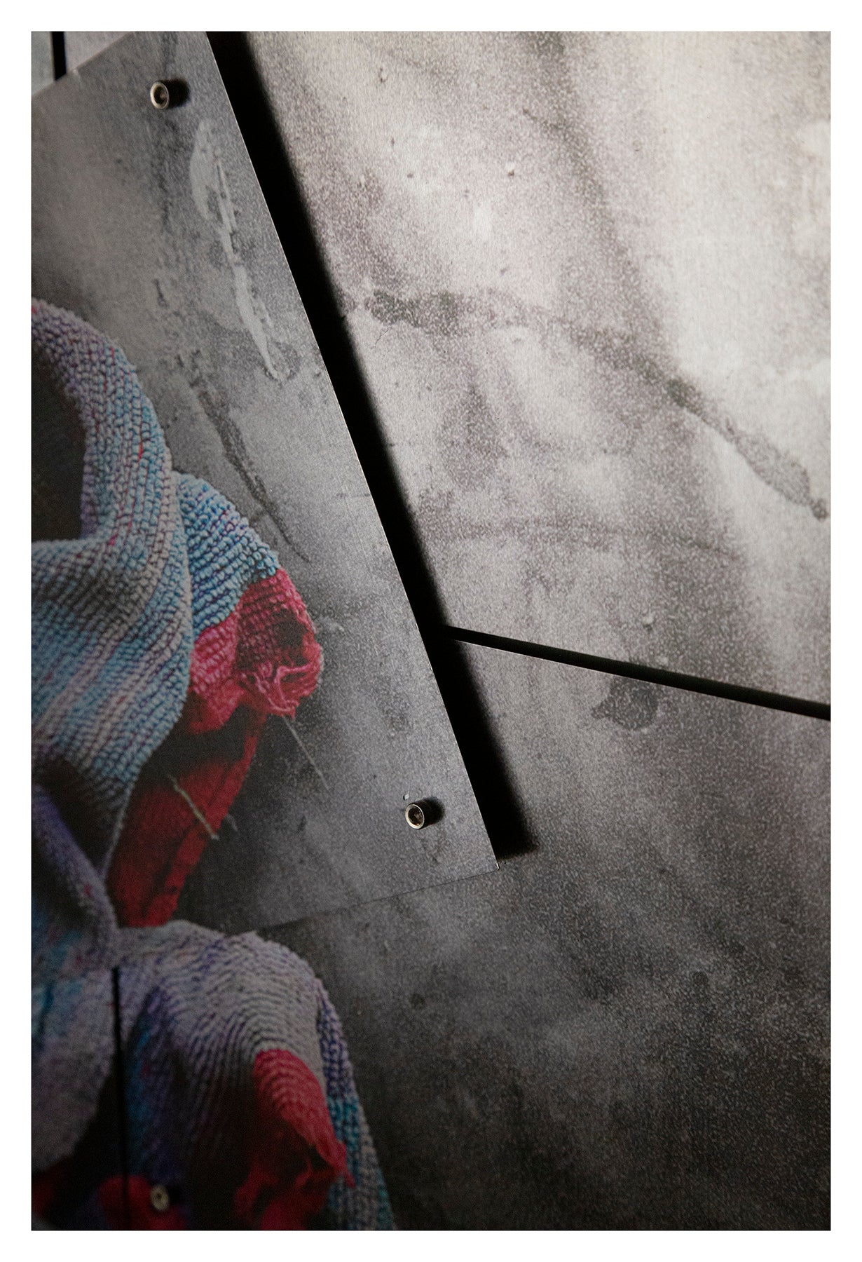 Color Cloth on Aluminum