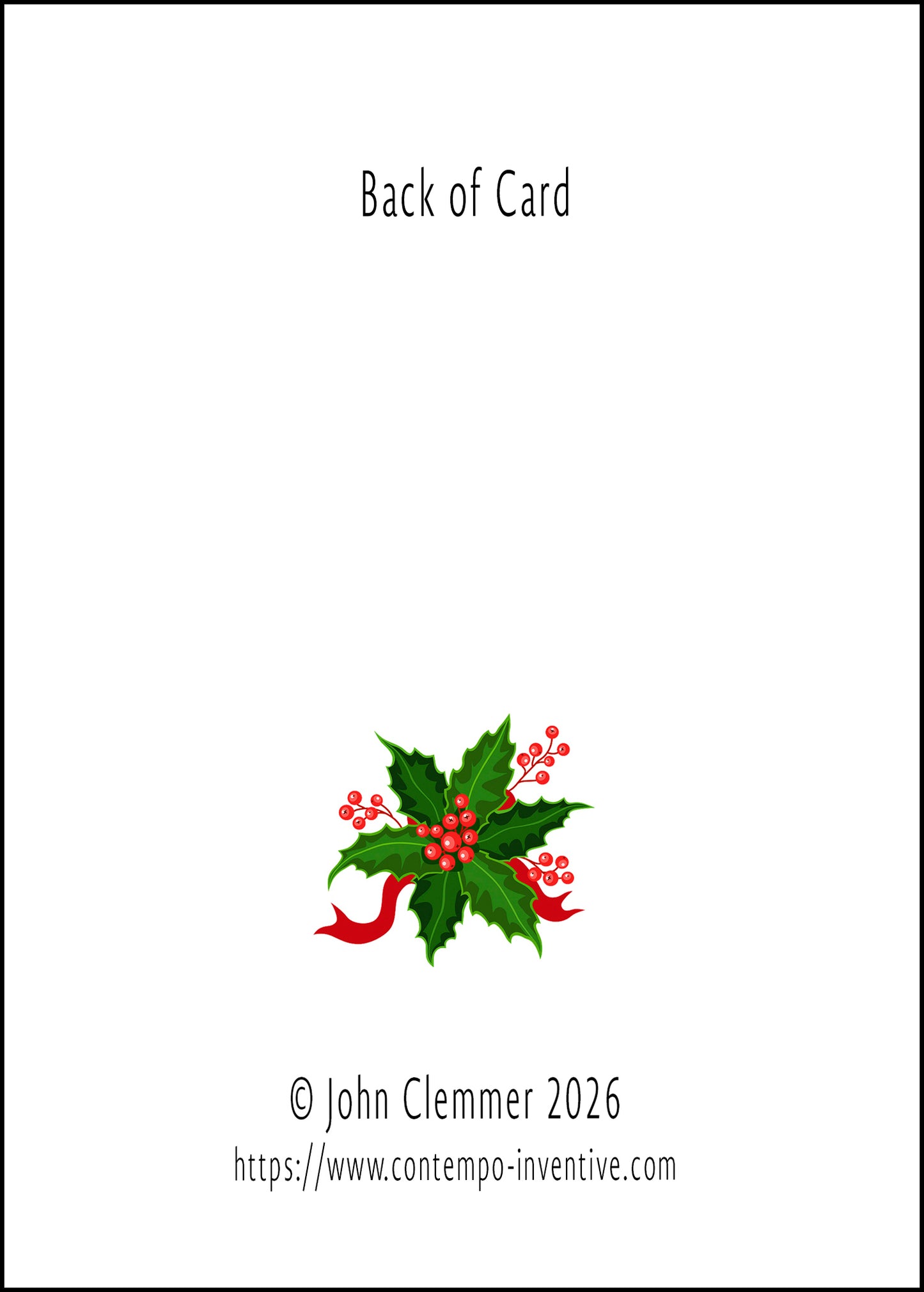 Christmas Card #3