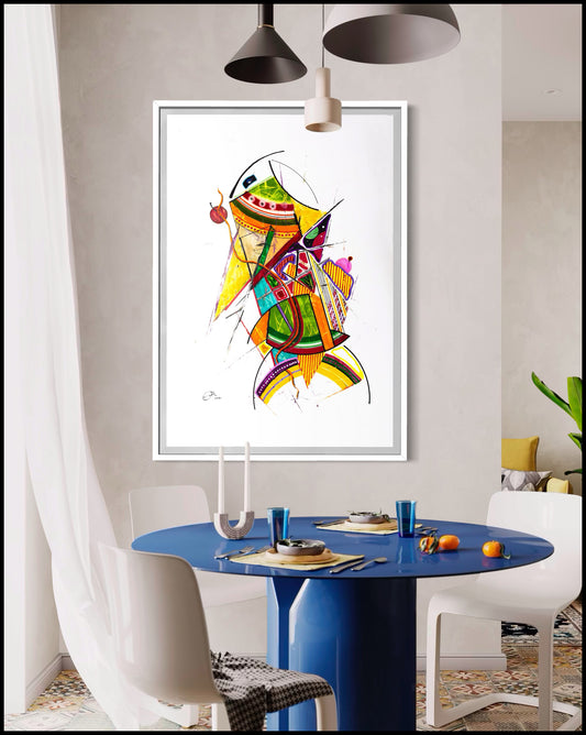 Crow Imitating Penguin