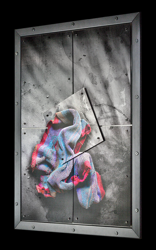 Color Cloth on Aluminum